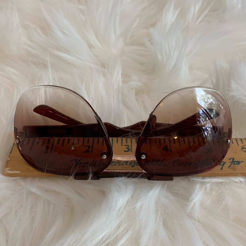 Brown Retro Aviation Pilot Sunglasses - Picture 9 of 12